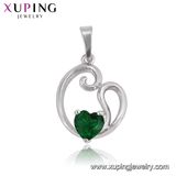 33299 Fashion Eye Tear Pendant with Crystals From Swarovski Jewelry