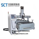 MDF Wood Engraving Cutting 1325 4 Axis CNC Router Machine