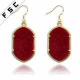 Korea Earring 2017 Gold Plated New Fashion Kendra Scott Copper Earring for Women