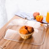 Retangular Acrylic Plastic Cake Food Display Cover
