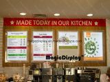 Transparent Frame Acrylic Advertising Menu