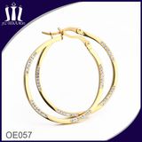 Fashion Design Hanging Hoop Earrings for Cute Girls