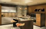 Melamine MDF Faced Plywood Panel for Kitchen Cabinet