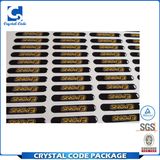 Cmyk Printed Permanent Adhesive Resin Epoxy Label Sticker