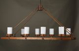Square High Quality Wonderful Creative Bar Shop Pendant Lamp