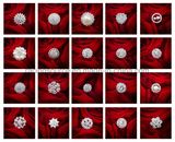 Rhinestone Bridal Bouquet Flower Jewelry Pin