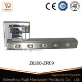 Zinc Alloy Zamak Door Furniture Lever Handle with Crystal (Z6200-ZR09)