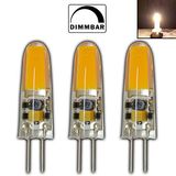 Super Bright Dimmable LED AC DC12V 3W G4 LED Light