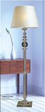 Modern White Shade Crystal Floor Lamp (FL21281)