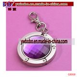 Promotion Gift Purple Purse Hanger with Keychain Best Promotional Items (G8068)