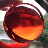 Dsjuggling 85mm Red Acrylic Contact Juggling Ball Magic Ball