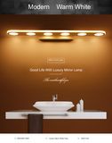 9W LED 95-265V 4000K Mirror Front Waterproof Wall Lamp