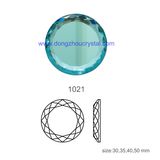 Color Ab Crystal Flat Back Mirror Glass Stone Big Size