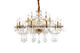 Glass Art Champagn Crystal Chandelier Light