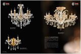 Hot Sale Clip Crystal Pendant Light