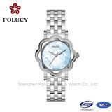 Stainless Steel Watch Free Size Bangle Watch Lady Dress Rhinestone Quartz Watch