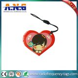 Irregular Shape RFID Epoxy Card with Hole Punch and Lanyard