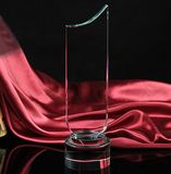 Best Selling Blank Crystal Glass Award Trophy for Business Gift