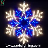 2D Waterproof Christmas Snowflake Motif Lights Decorations
