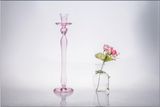 Pink Single Poster Candle Holder for Wedding Decoration