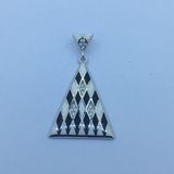 Black & White Polished Enamel Jewelry Set