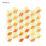 Building Decoration Material Crystal Glass Mosaic Tile for Kitchen Wall