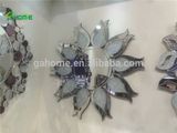 Flower Shape New Design Crystal Wall Mirror