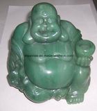 Semi Precious Stone Gemstone Aventurine Buddha Carving