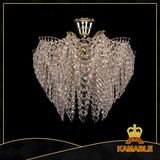 Dining-Room Classical Adornment Pendant Chandelier Lamp (7731-10G)