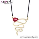 Necklace-00644 Newest Fashion Jewelry Black Flower Zircon Choker Necklace