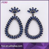 Bulk Design Crystal Brass Joias Dangle Earrings Women