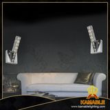 Hotel Decoration Crystal Stainless Steel LED Wall Light (MB77057-3)