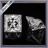 6*6mm Gh Vs Clarity Squar Princess Cut Moissanite for Wedding Ring