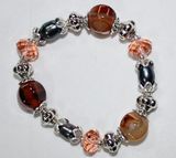 Fashionable Pearl Bracelet With Agate and Crystal (BP88)