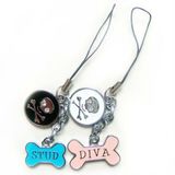 Nice Couples Mobile Phone Strap Custom Logo