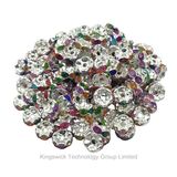 Wholesale Cheap Rhinestone Beads Spacer, Jewelry Rhinestone Bracelet Beads