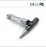 Crystal Style Pen Shape USB Flash Drive