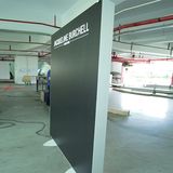 Free Standing Double Side Advertising Fabric Backlit LED Light Box Display