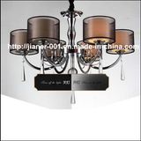 6 Lights Modern Chandelier Lighting in Chrome