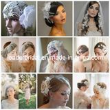 Custom Bridal Accessories Handmade Wedding Veils Fascinator Custom Bridal Birdcage Veils Hair Pieces V2017117