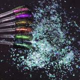 Nail Art Shattered Glass Paper Chameleon Flakes Dust Sequins Decoration