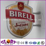 Double Sides Irregular Shape Display LED Light Box