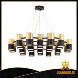 Modern Surround Type Aluminum Decorative Chandelier (GD18139P-L18)