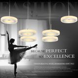 Top Class Pendant Lighting Round Crystal Chandelier Lamp