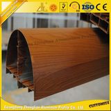 6063 Wood Grain Aluminum Window for Interior Decoration