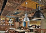 Hot Selling American Bar Shop Interior Pendant Lamp with Lampshade