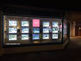 Crystal Photo Frame LED Light Box for Real Estate Agent Advertising Billboard