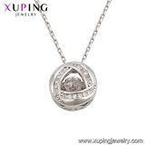 Necklace-00080 Xuping Handmade Gold Designs Crystals From Swarovski Arrival Necklace Jewelry Women