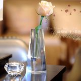 Beautiful Crystal Glass Vase Craft for Decoration