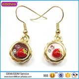 Guangzhou Boosin Crystal Fashion Jewelry 3D Earring#21456